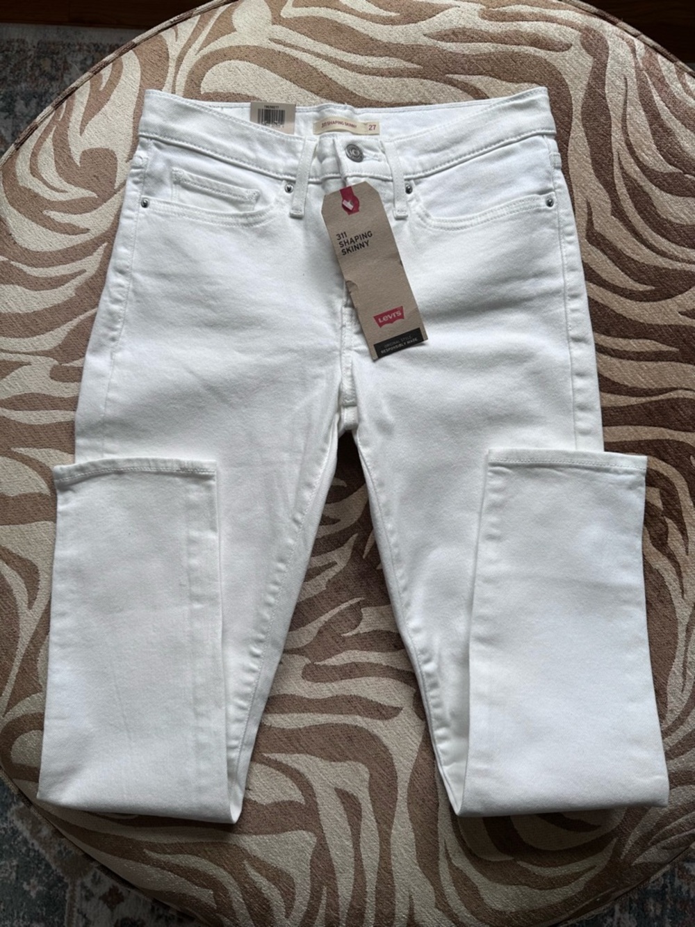Levi's White 311 Shaping Skinny Jeans